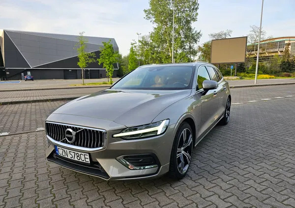 kujawsko-pomorskie Volvo V60 cena 98500 przebieg: 164354, rok produkcji 2019 z Bydgoszcz